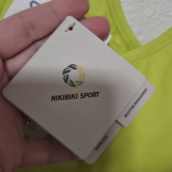 NWT Nibiki Sports sports bra size m/l - Picture 5 of 7
